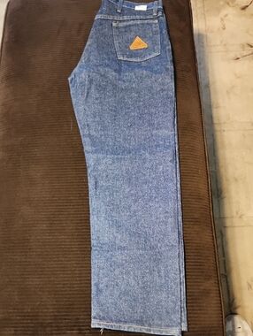 Mens Bulwark FR Flame resistant work Jeans..straight Leg Size 34x30